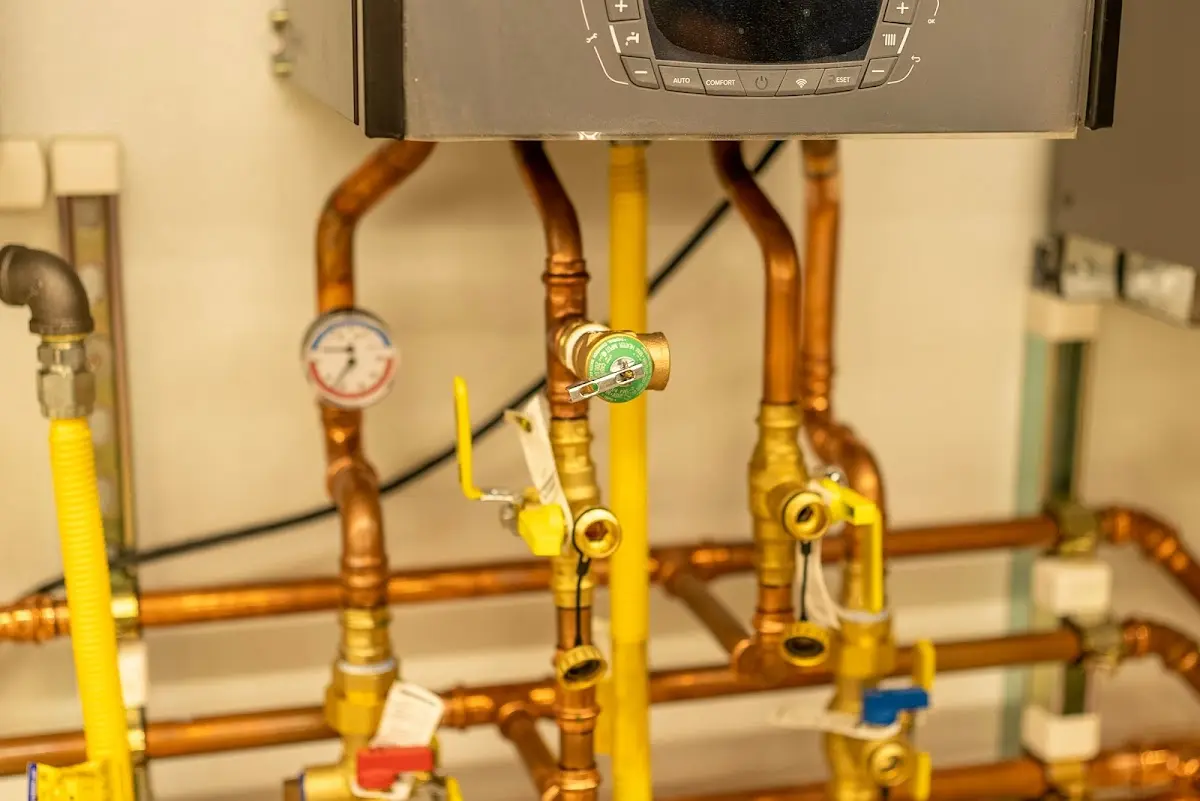 Licensed technician providing Backflow Prevention for a homeowner in Chevy Chase